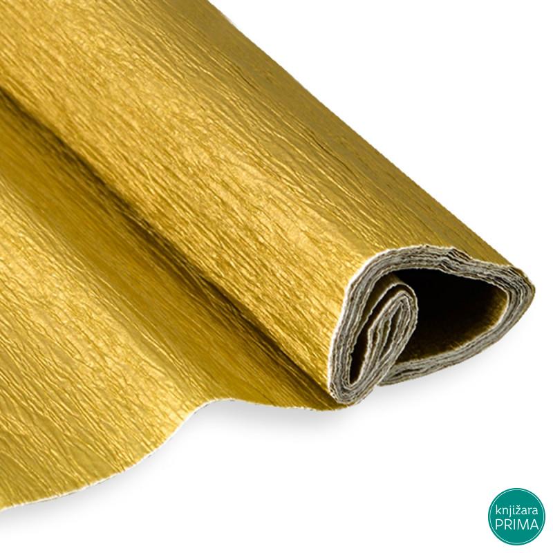 Krep papir JOLLY zlatna 