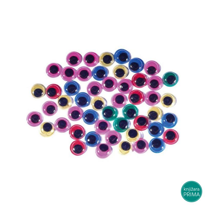 Oči okrugle u boji 10mm - Crafty deco 