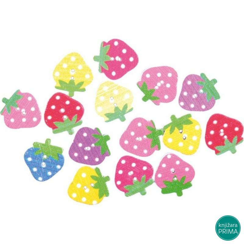 Dugmići CRAFT jagode 