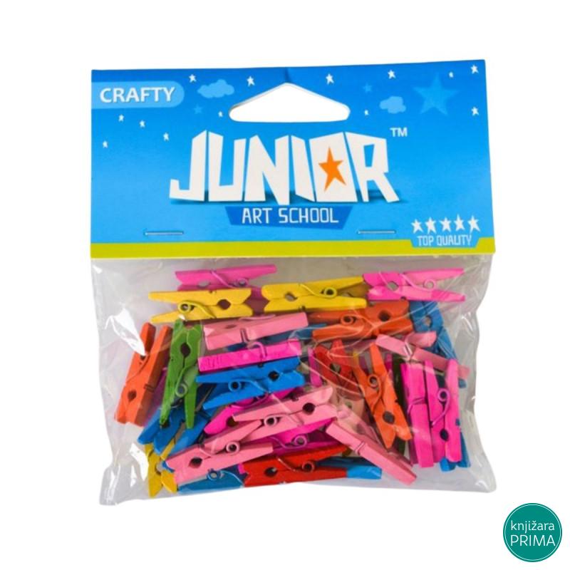 Drvene štipaljke u boji - Crafty deco 