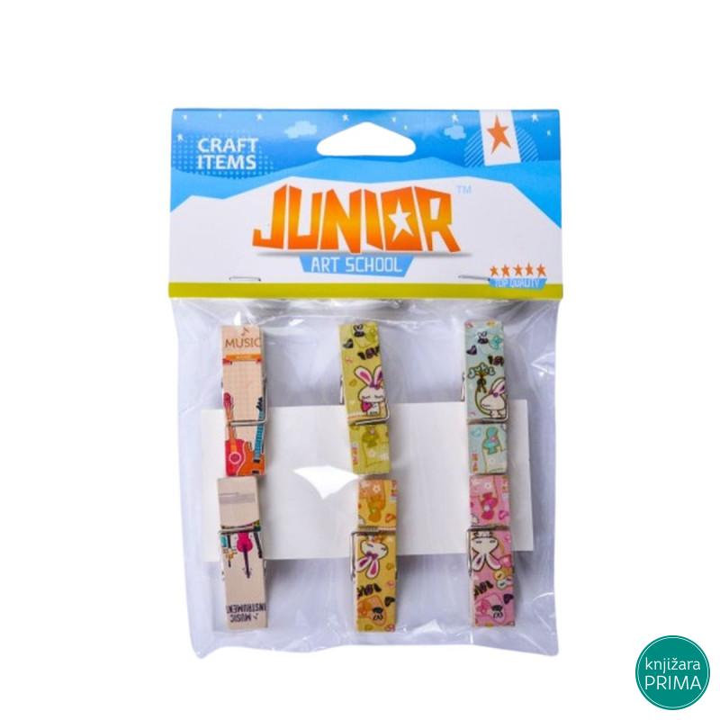Drvene štipaljke JUNIOR Crafty 