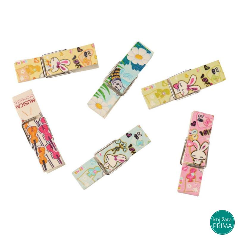 Drvene štipaljke JUNIOR Crafty 