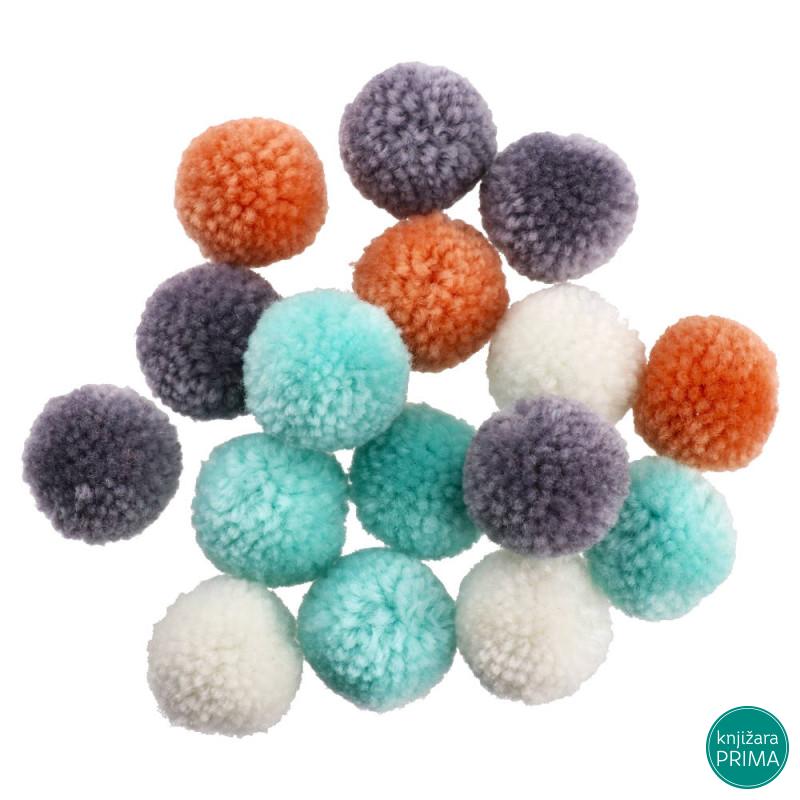 Pom Pom šareni miks - Crafty deco 
