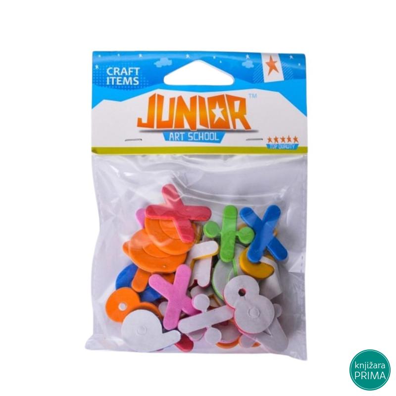 Brojevi od eva pene - Crafy deco 