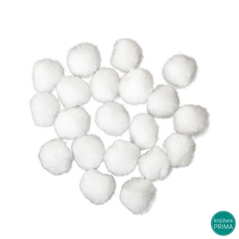 Pom Pom bela - Crafty deco 