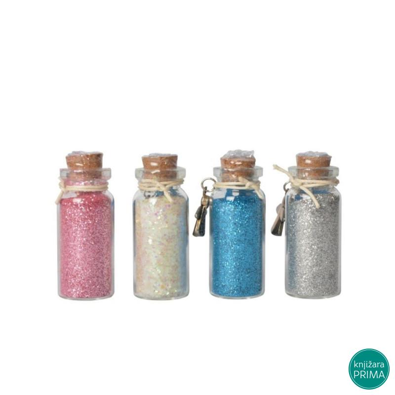 Šljokice u staklenoj bočici JUNIOR Crafty 