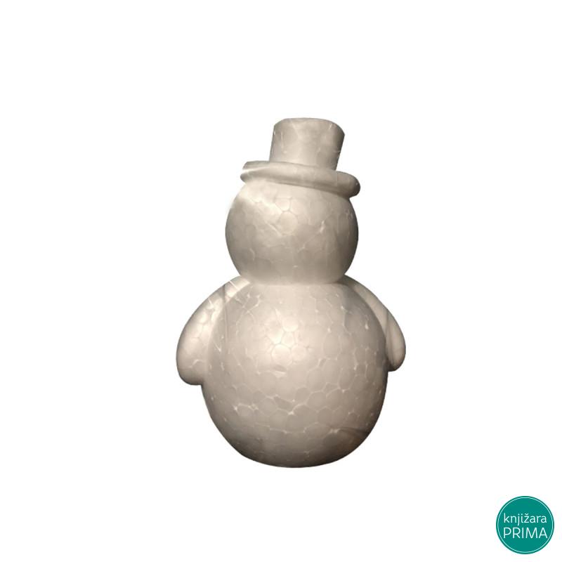 Sneško od stiropora za dekoraciju 