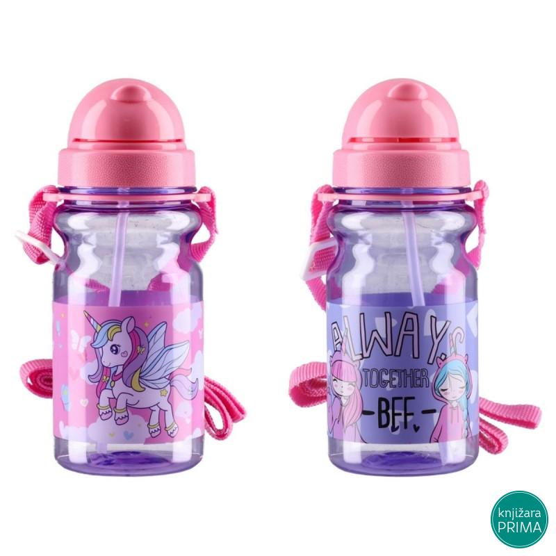 Flašica za vodu Flowy - Girl 350ml 