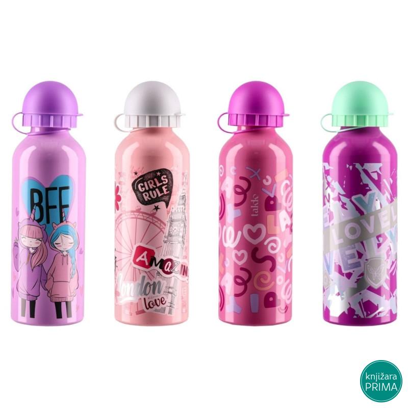 Aluminijumska flašica Alu Flowy - Girl 500ml 