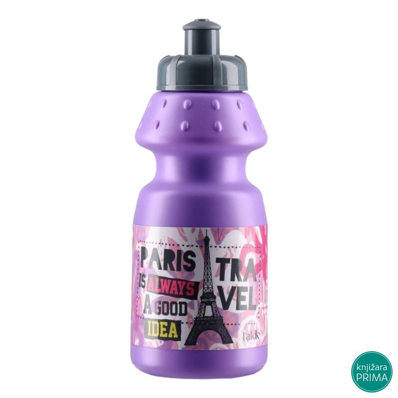 Flašica za vodu Flowy - Paris Smile 350ml 