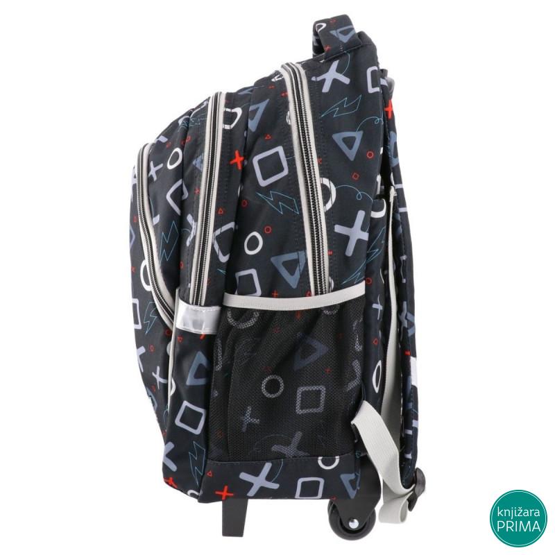 Anatomski ranac sa točkićima PLAY - Joystick Journey 