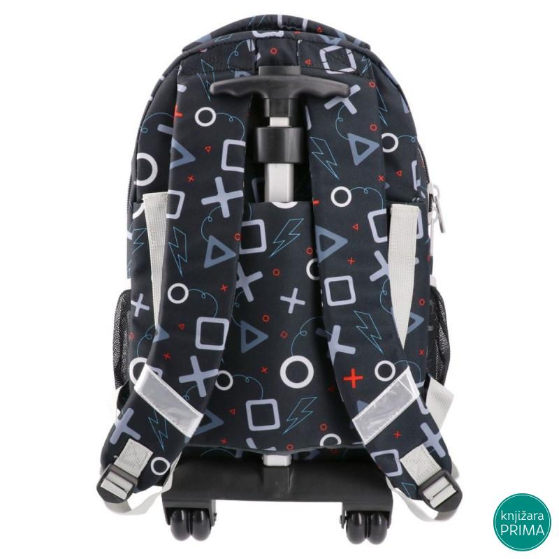 Anatomski ranac sa točkićima PLAY - Joystick Journey 