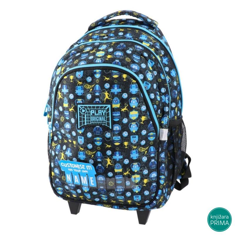 Anatomski ranac sa točkićima PLAY - Elite Eleven 