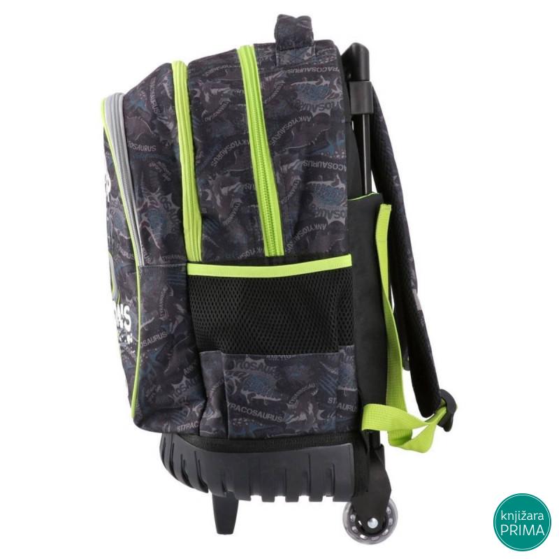Anatomski ranac sa točkićima PLAY - T-Rex 