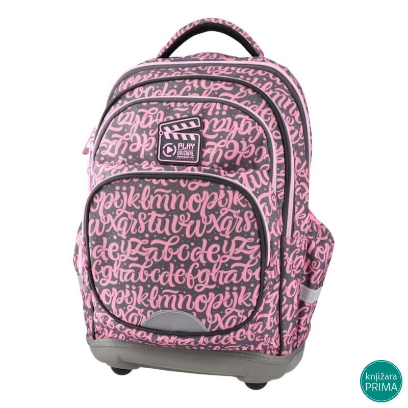 Anatomski ranac PLAY Superb - Fancy Letters 