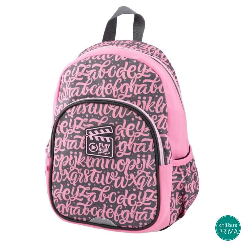 Ranac za vrtić PLAY - Fancy Letters 