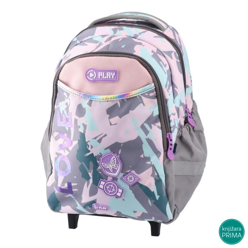 Ranac za vrtić sa točkićima PLAY - Lovely 