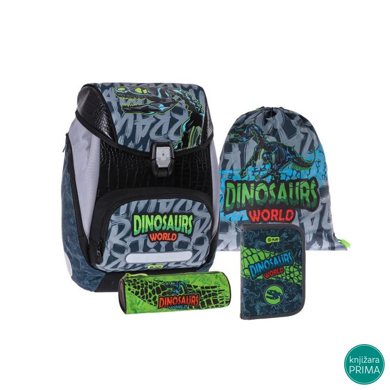 Anatomski ranac PLAY Logic set 4u1 - Dino World 