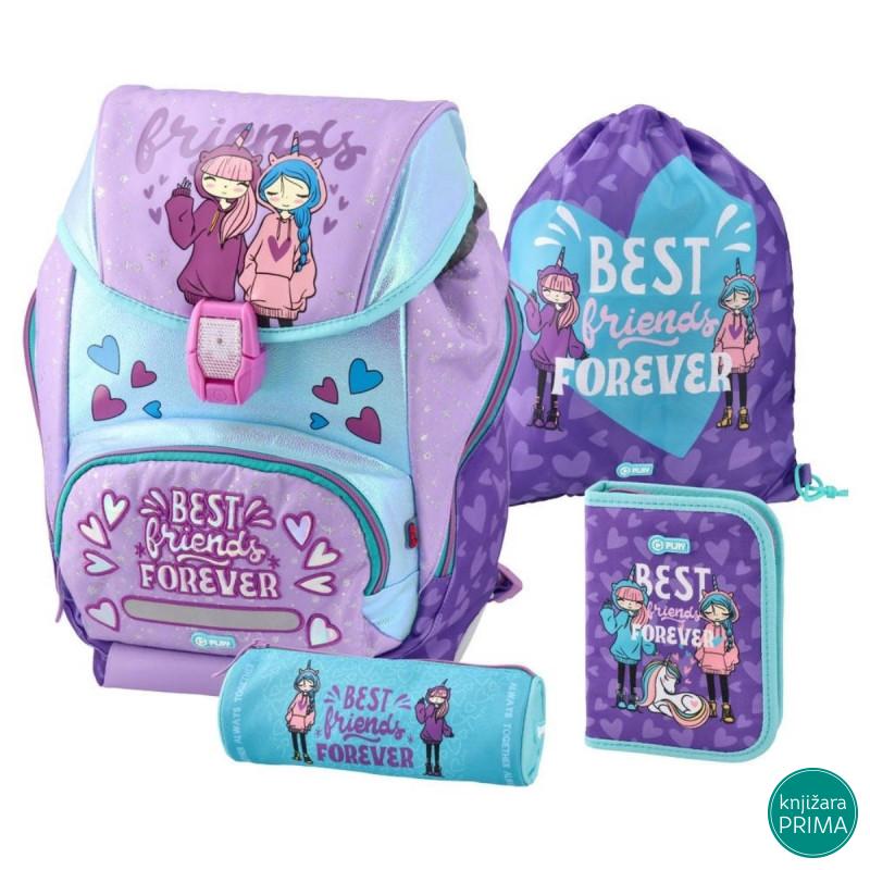 Anatomski ranac PLAY Logic set 4u1 - Magical Friendship 