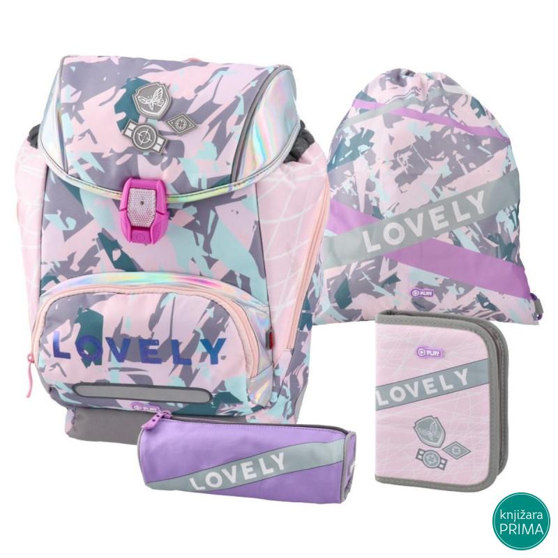 Anatomski ranac PLAY Logic set 4u1 - Lovely 