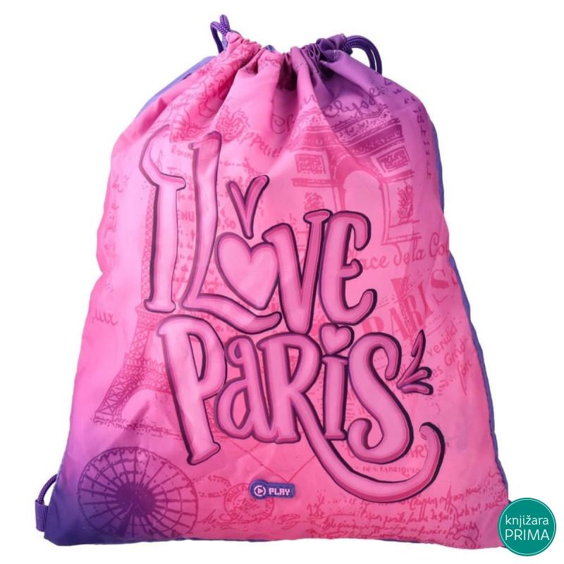 Anatomski ranac PLAY Logic set 4u1 - J'aime Paris 