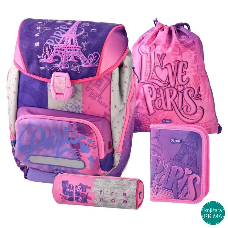 Anatomski ranac PLAY Logic set 4u1 - J'aime Paris 