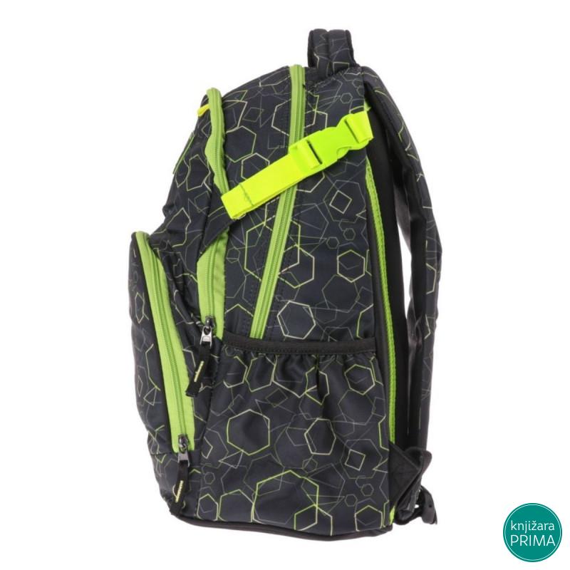 Školski ranac PLAY Apollo m - Rhomboid Green 