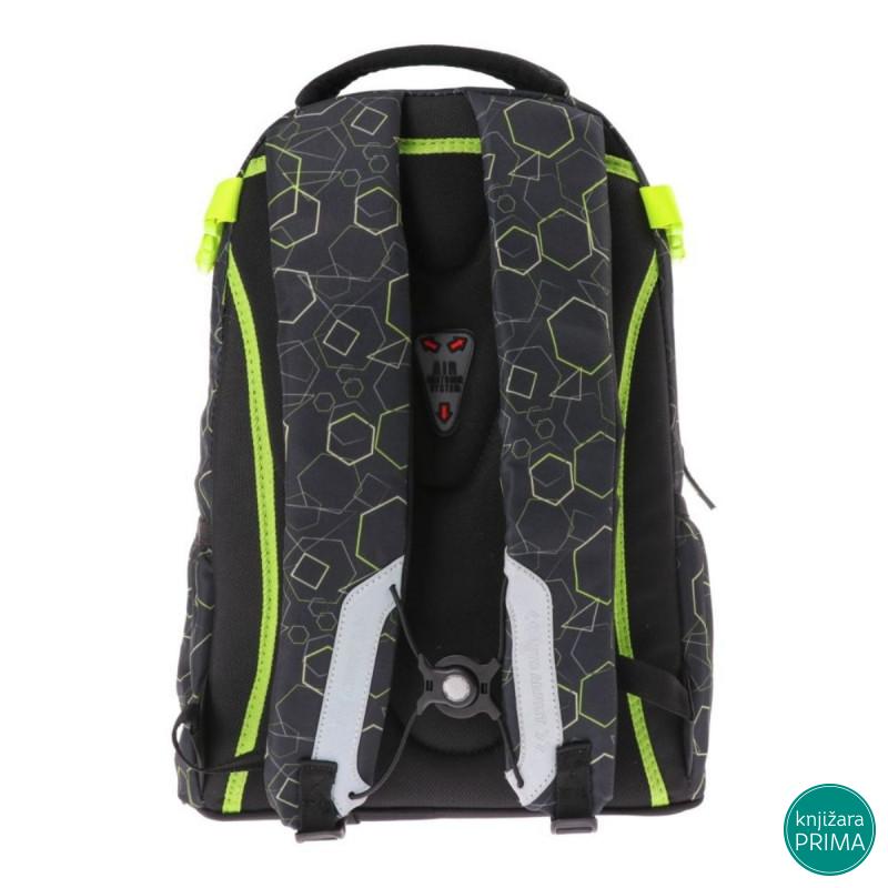 Školski ranac PLAY Apollo m - Rhomboid Green 