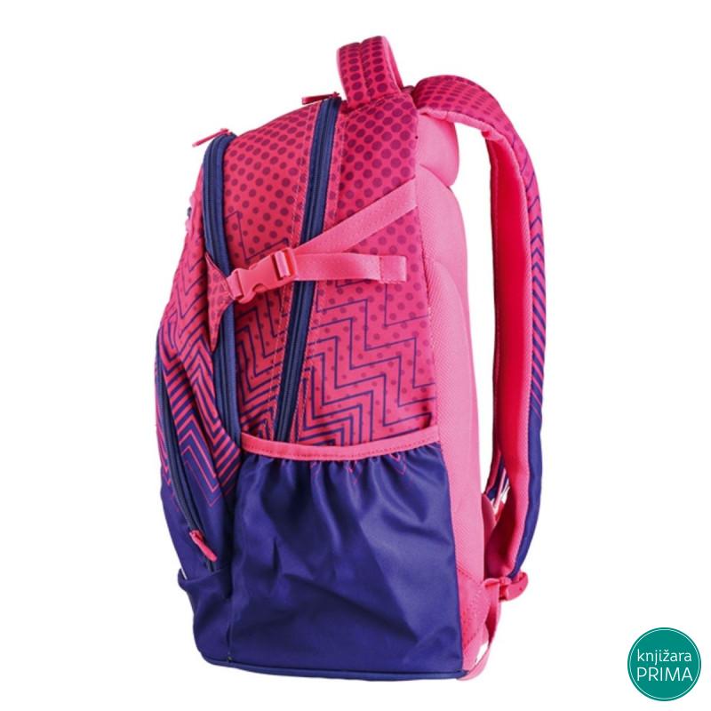 Školski ranac PLAY Apollo Sunset - pink-ljubičasta 