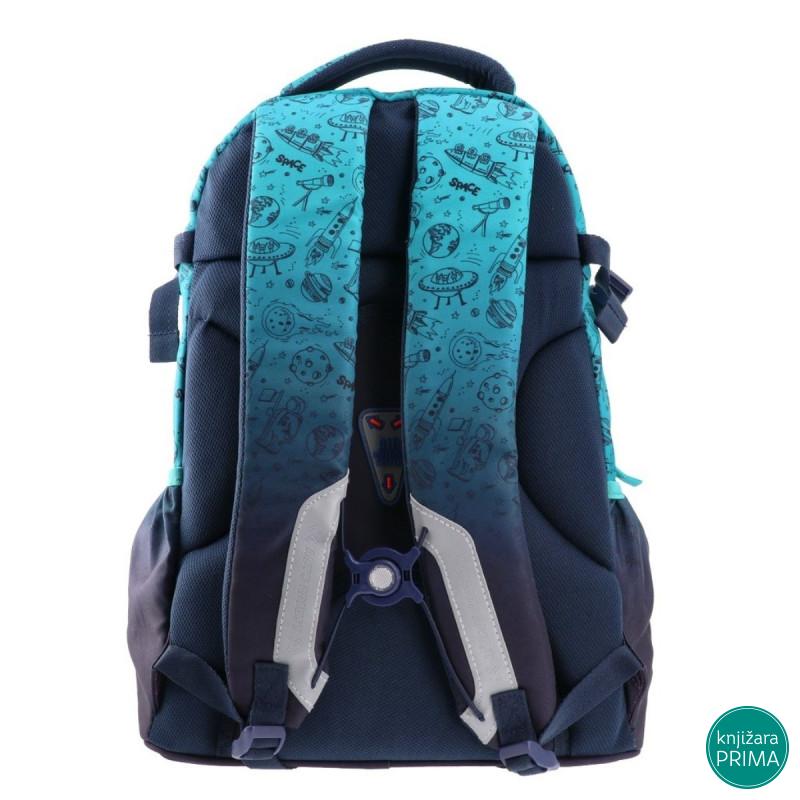 Školski ranac PLAY Apollo Sunset - plavo-teget 
