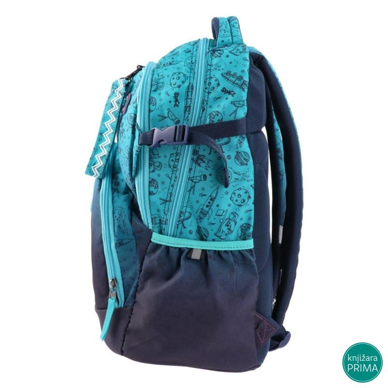 Školski ranac PLAY Apollo Sunset - plavo-teget 