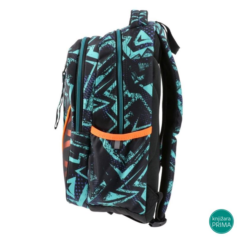 Školski ranac PLAY Apollo - Orange Lines 