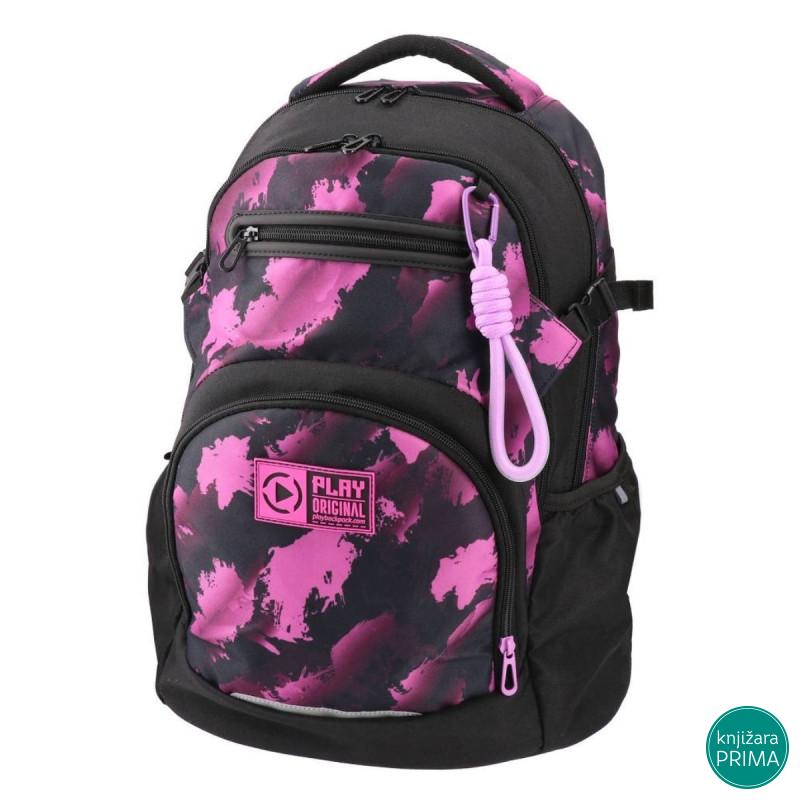 Školski ranac PLAY Apollo lace - Purple 