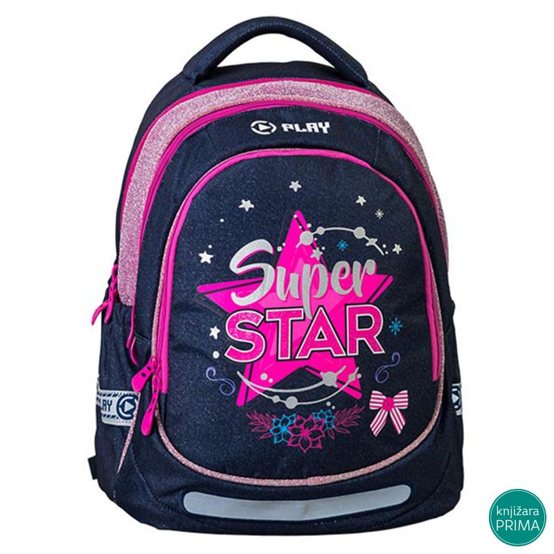 Anatomski ranac PLAY Maxx - Super star 