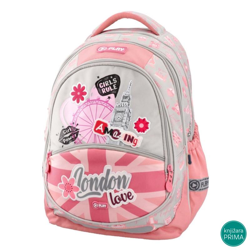 Anatomski ranac PLAY Maxx - London Love 