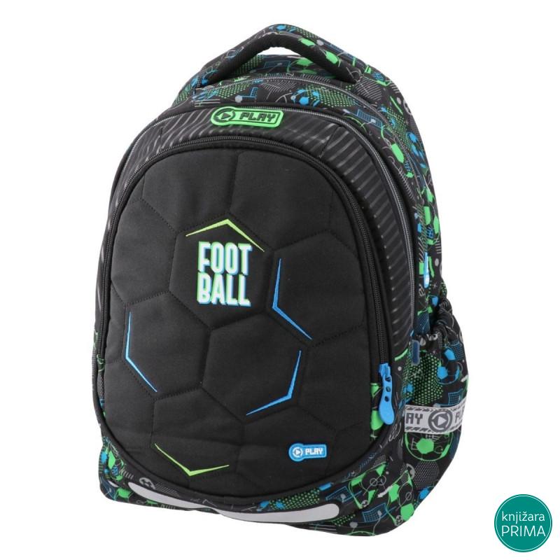 Anatomski ranac PLAY Maxx - Neon Football 