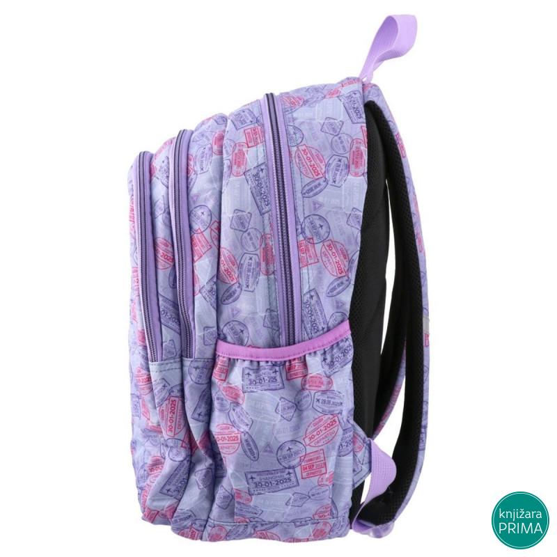 Školski ranac SAZIO Popcool - Travel The World 