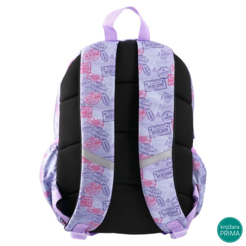 Školski ranac SAZIO Popcool - Travel The World 