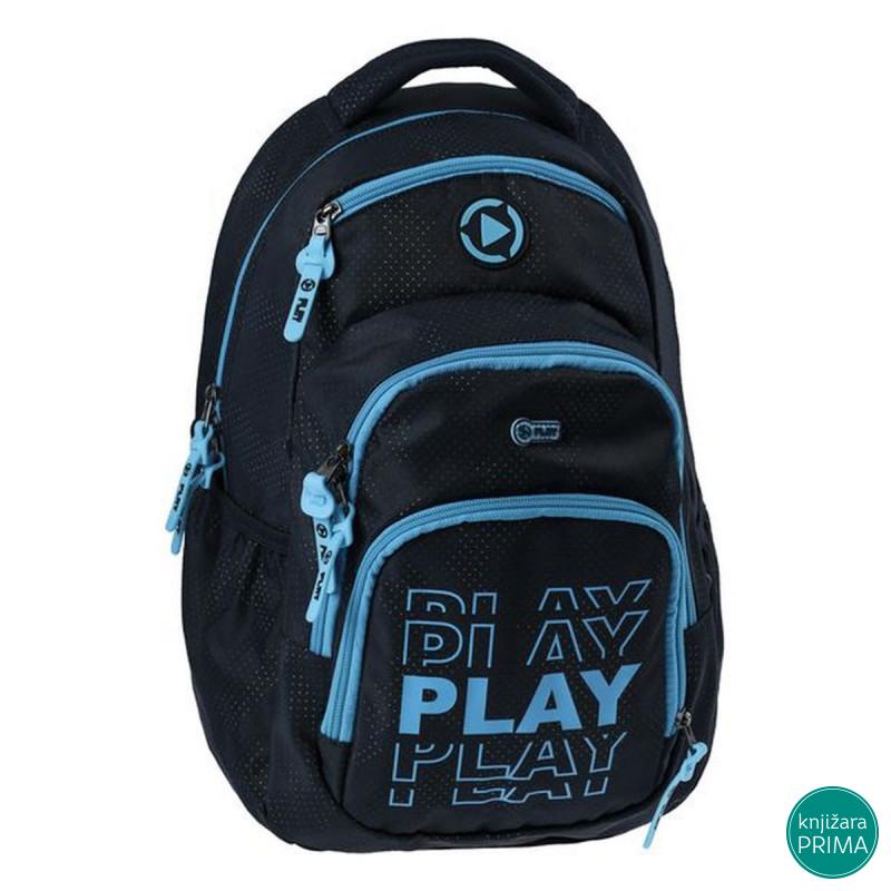 Školski ranac PLAY Cosmo - Blue Camo 