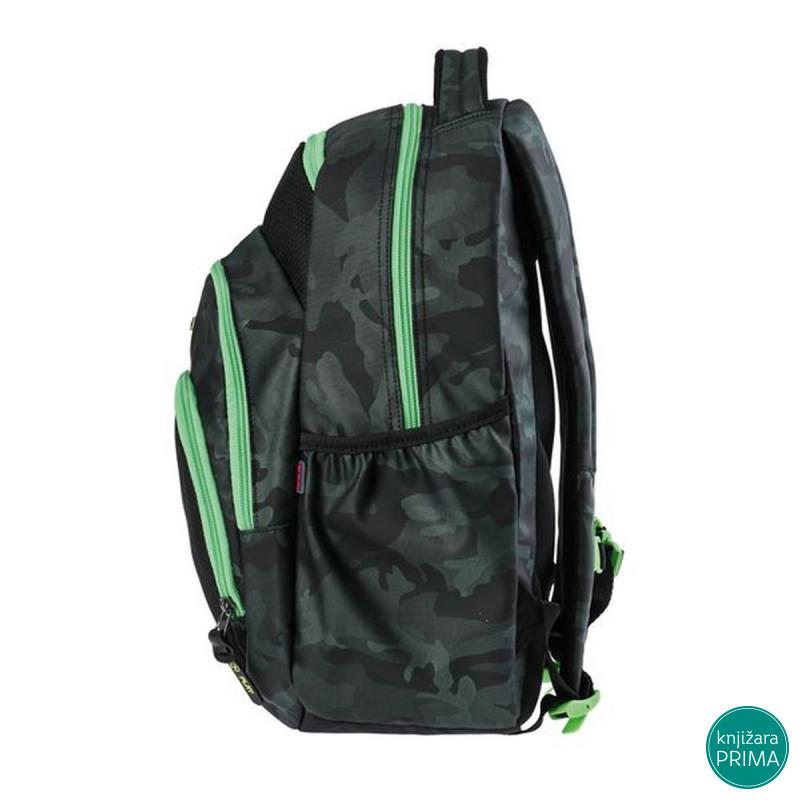 Školski ranac PLAY Cosmo - Green Camo 