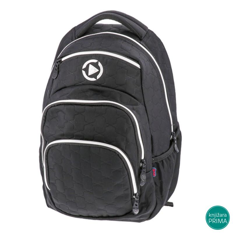 Školski ranac PLAY Cosmo - Black Stitch 