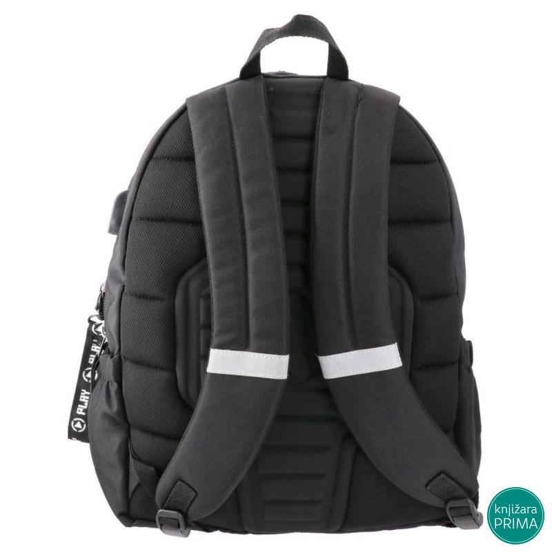 Školski ranac PLAY Double pack - Crni 
