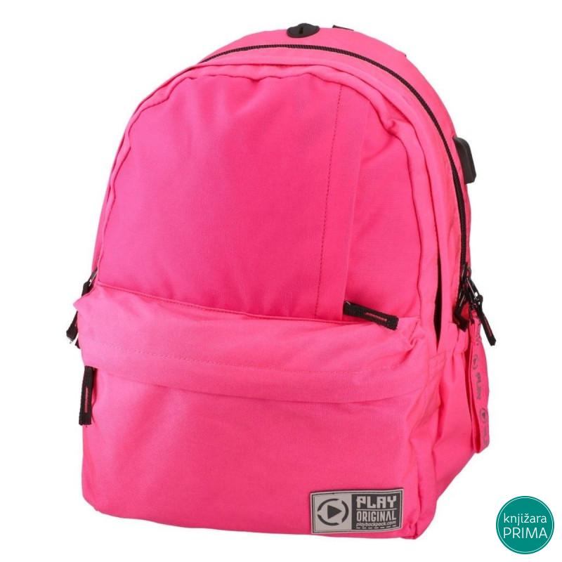 Školski ranac PLAY Double pack - Roze 