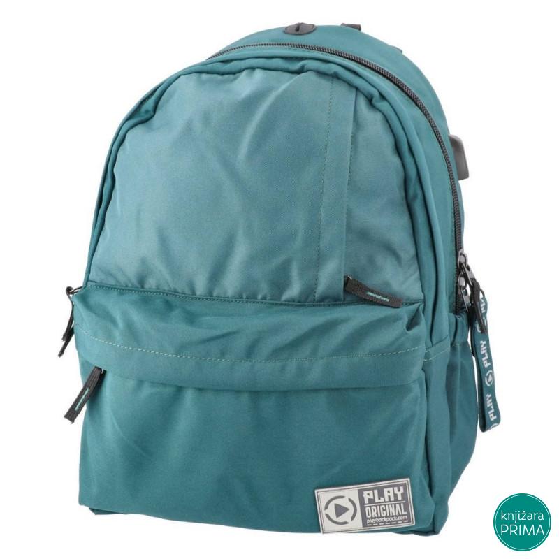 Školski ranac PLAY Double pack - Maslinasti 