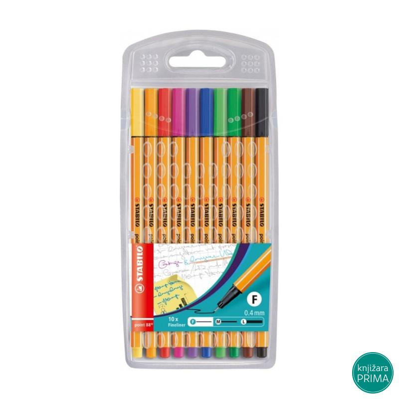 Set tankih flomastera STABILO point 88 1/10 