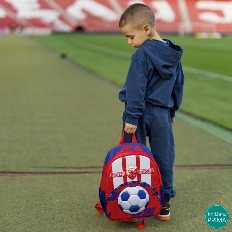 Ranac za vrtić PLAY 3D - Crvena Zvezda Fudbal 