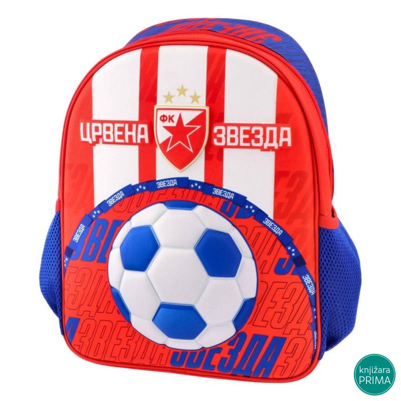 Ranac za vrtić PLAY 3D - Crvena Zvezda Fudbal 