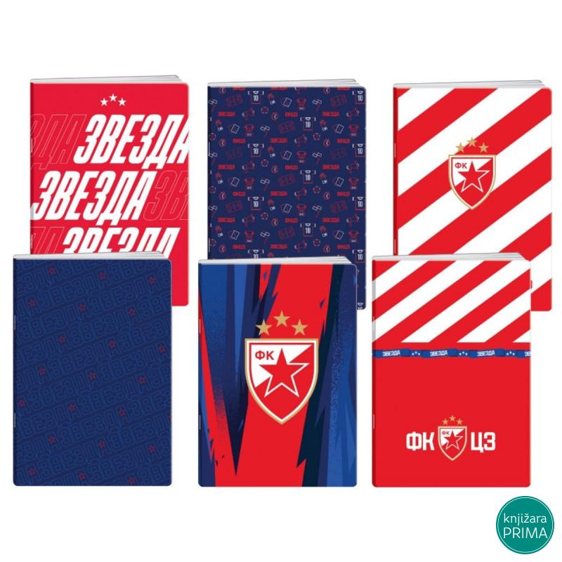 Sveska A4 linije PLAY Crvena Zvezda 