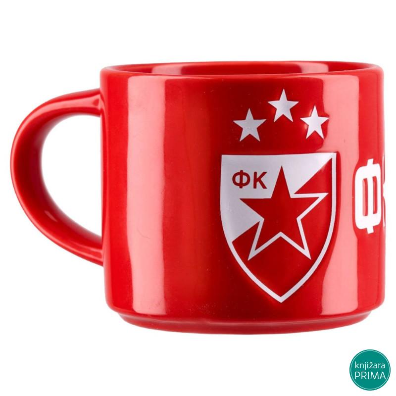 Keramička šolja Crvena Zvezda 