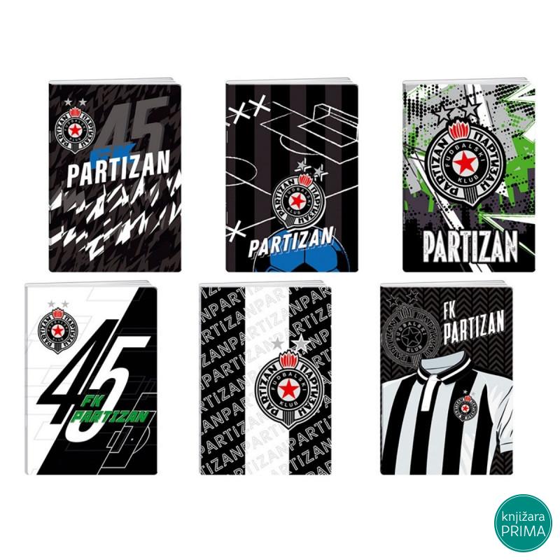 Sveska A5 kocke PLAY Partizan 